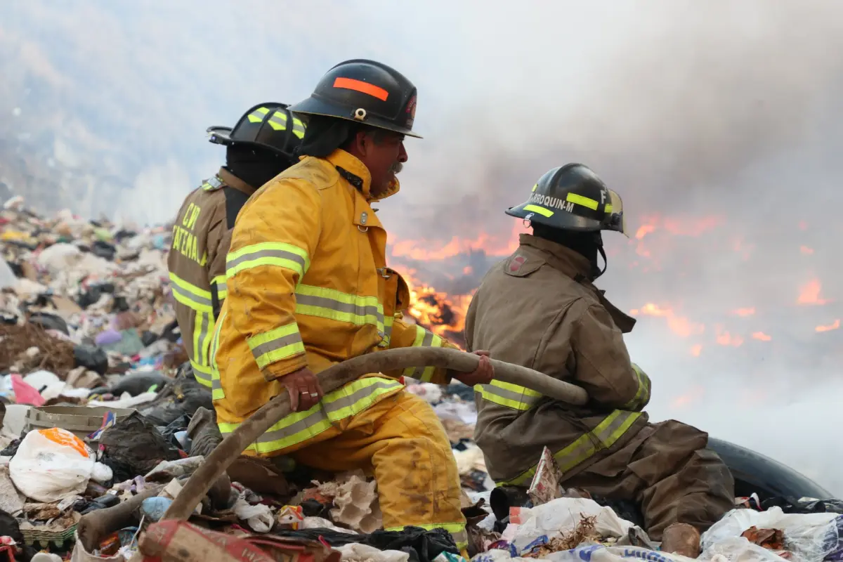 incendio vertedero villa nueva amsa emisoras unidas, 