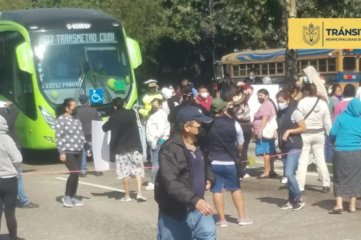 Foto: PMT de Villa Nueva