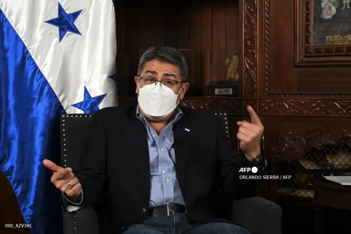 Juan Orlando Hernández, presidente de Honduras / Archivo / AFP