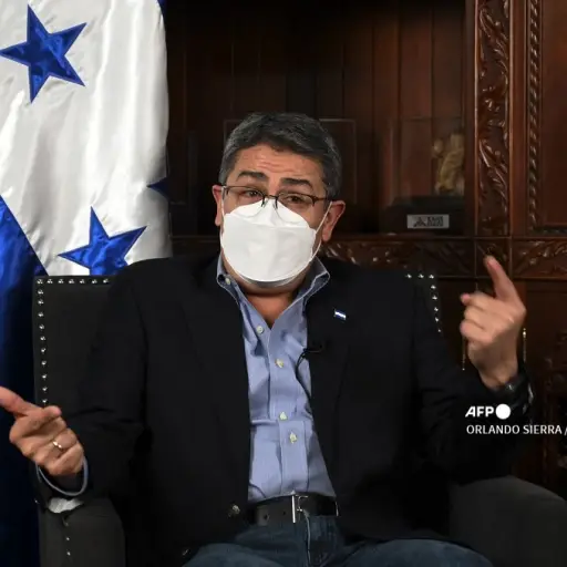 Juan Orlando Hernández, presidente de Honduras / Archivo / AFP