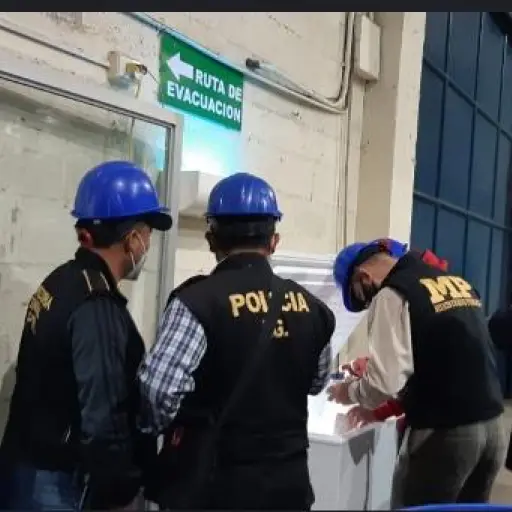 Allanamientos en la empresa Kron Científica e Industrial. Foto: Ministerio Público