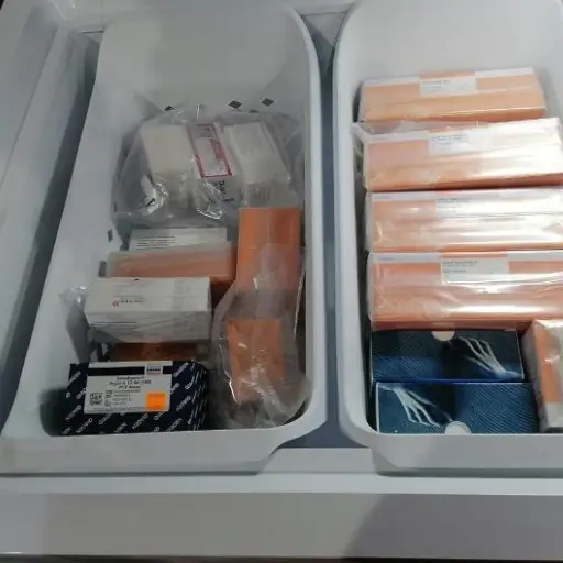 Indicios ubicados en los allanamientos en la empresa Kron Científica. Foto: Ministerio Público