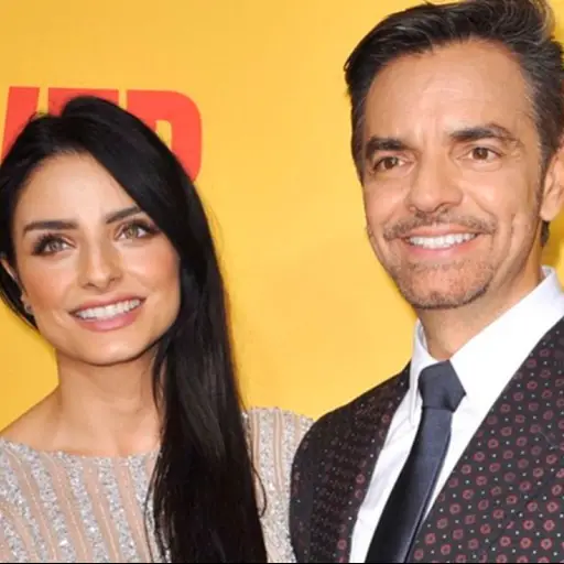 Aislinn y Eugenio Derbez ,