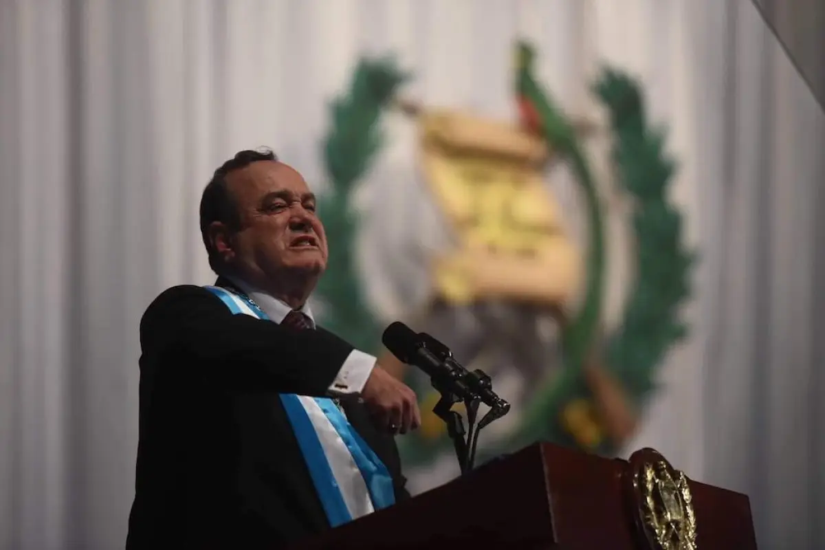 Alejandro Giammattei toma posesión como presidente de Guatemala. Foto: Edwin Bercián