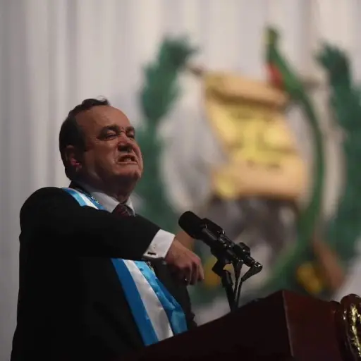 Alejandro Giammattei toma posesión como presidente de Guatemala. Foto: Edwin Bercián