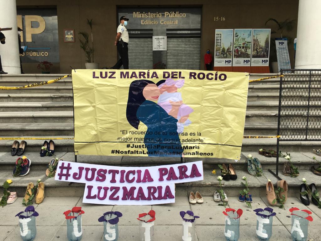 protesta justicia por Luz María del Rocío López Morales | 