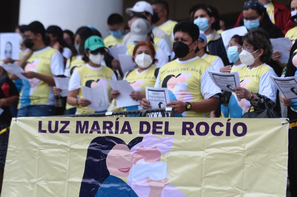 protesta justicia por Luz María del Rocío López Morales | 