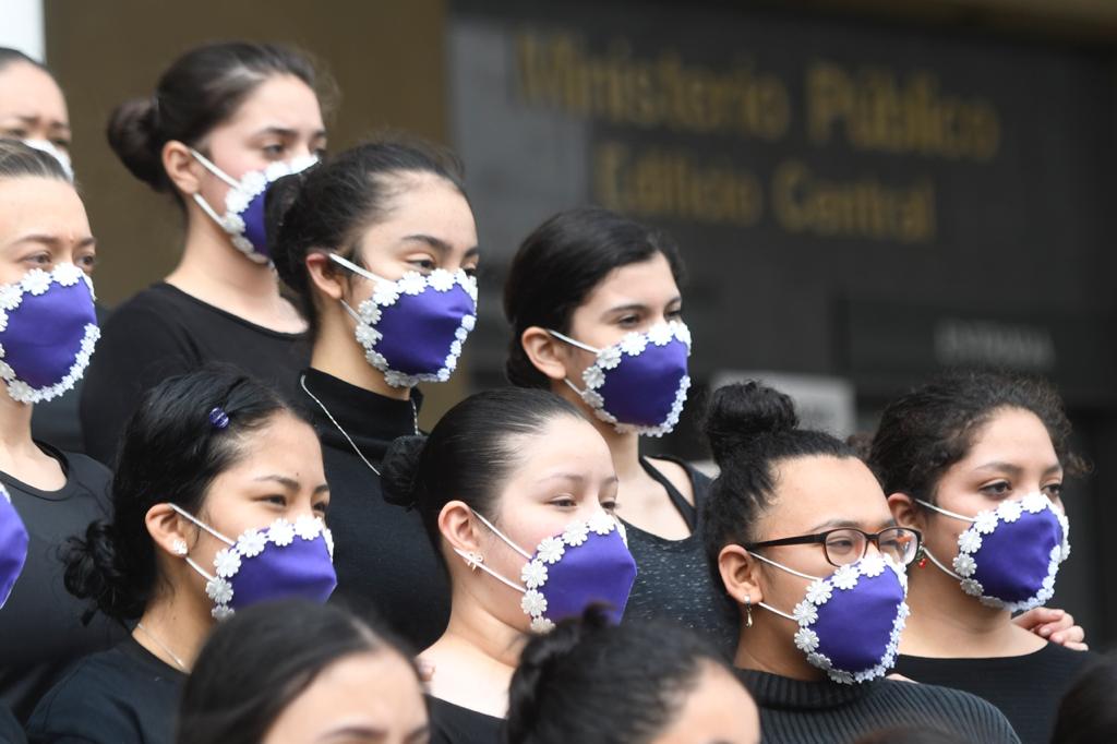 protesta justicia por Luz María del Rocío López Morales | 