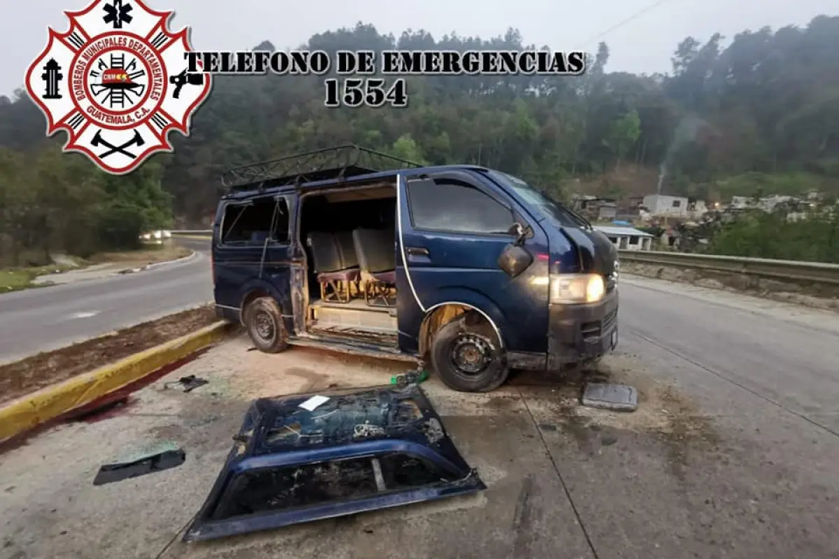 Foto: Bomberos Municipales Departamentales