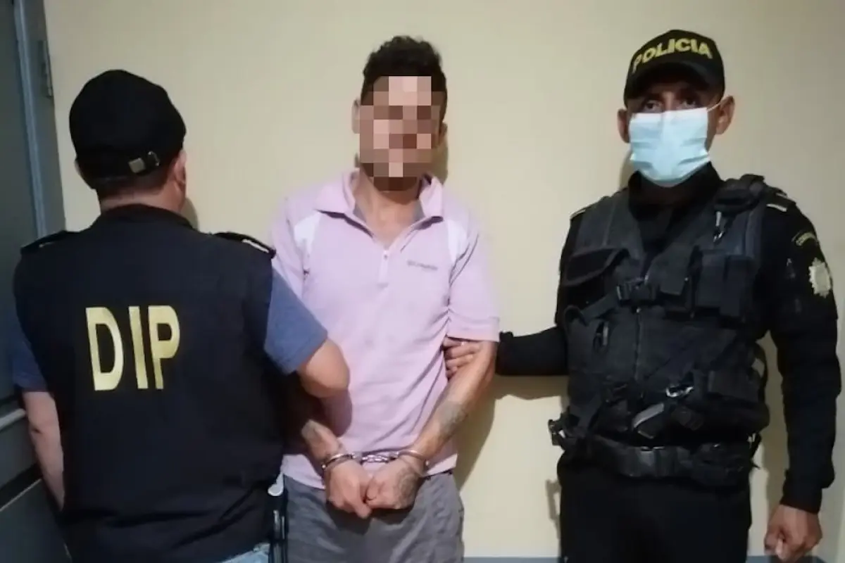 Pablo Miguel Mendizábal fue detenido por la Policía Nacional Civil (PNC) en Sololá. Foto: PNC