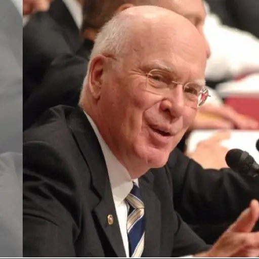 Senador estadounidense Patrick Leahy ,