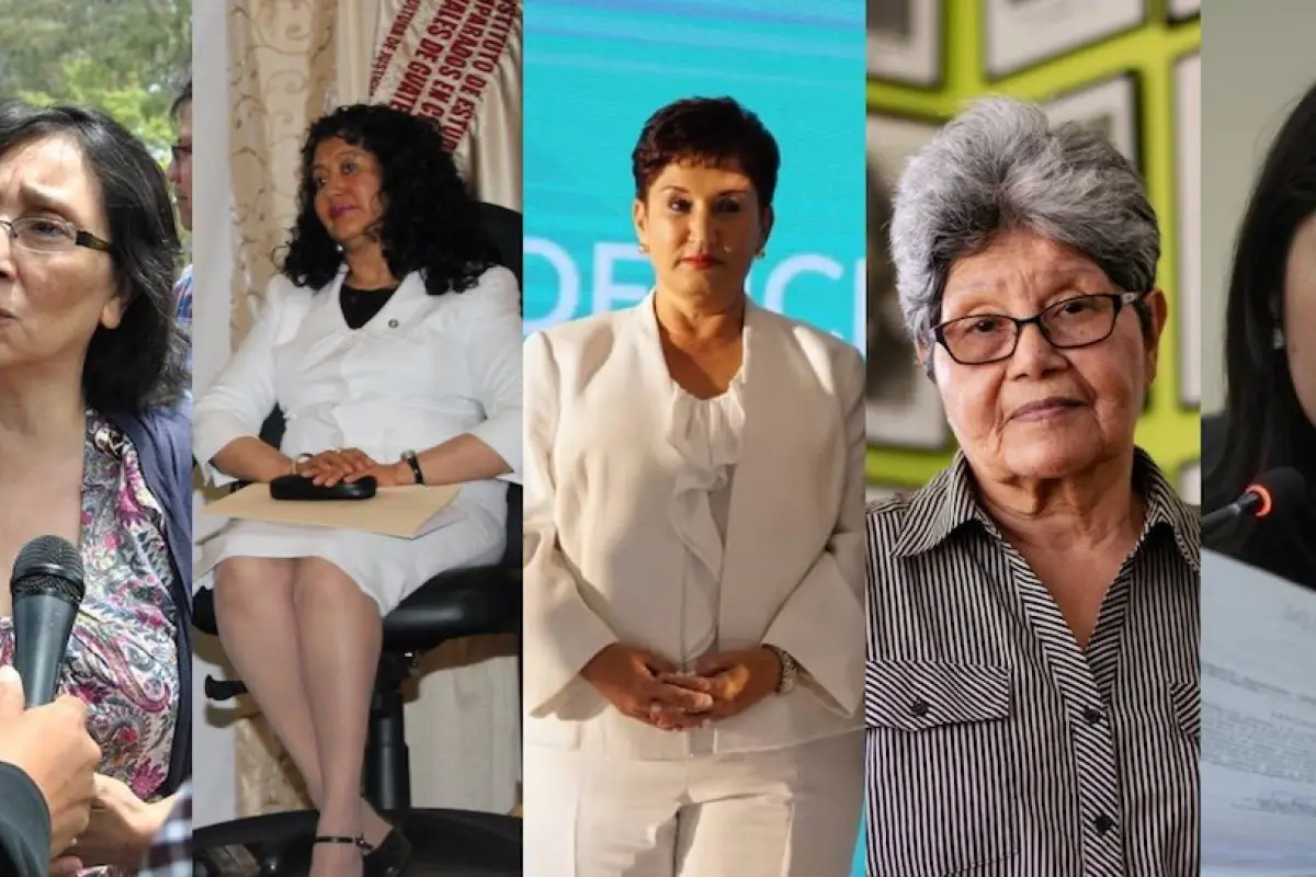 Cinco guatemaltecas han sido elegidas para recibir el premio "Mujeres de coraje". Foto: Ricig
