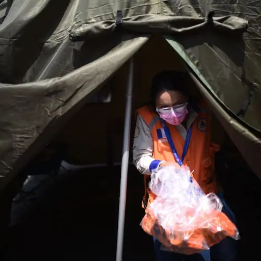 Autoridades inauguran el Sinaprese 2021. Foto: Edwin Bercián