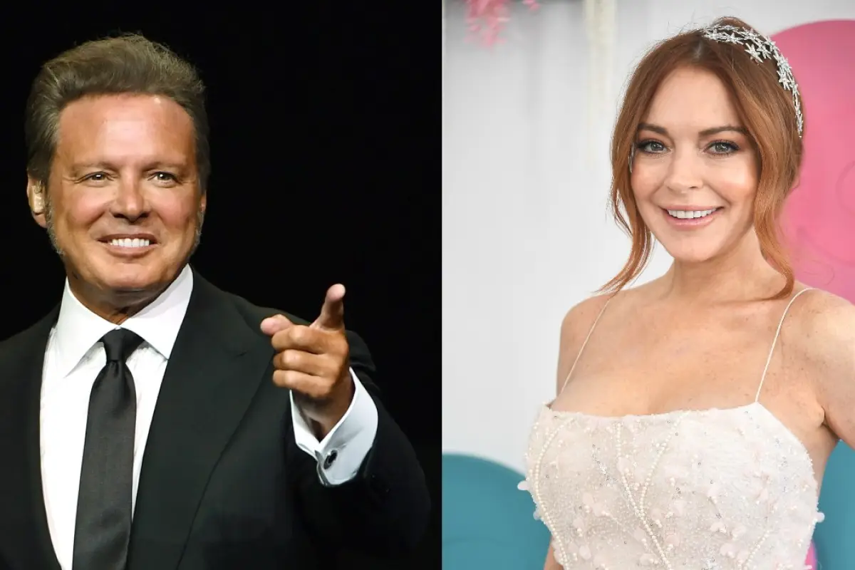 Lindsay Lohan y Luis Miguel, 