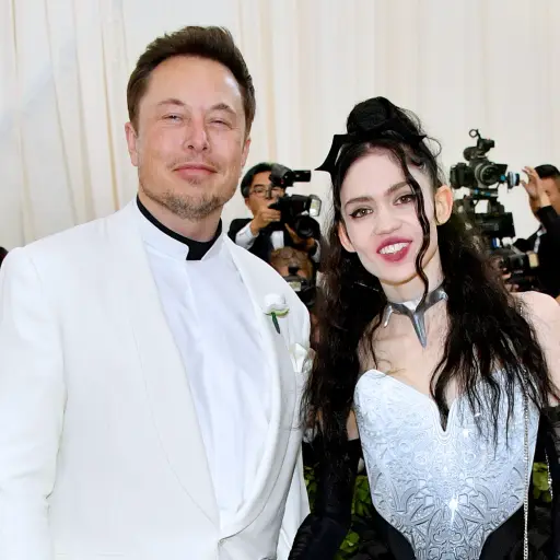 NEW YORK, NY - MAY 07:  Elon Musk and Grimes attend the Heavenly Bodies: Fashion & The Catholic Imagination Costume Institute Gala at The Metropolitan Museum of Art on May 7, 2018 in New York City.  (Photo by Dia Dipasupil/WireImage)
