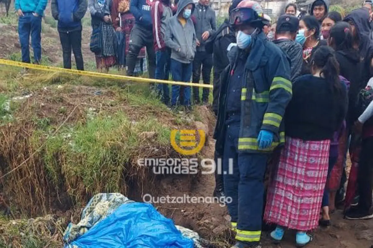 Una persona muere tras fuertes lluvias en Totonicapán, 