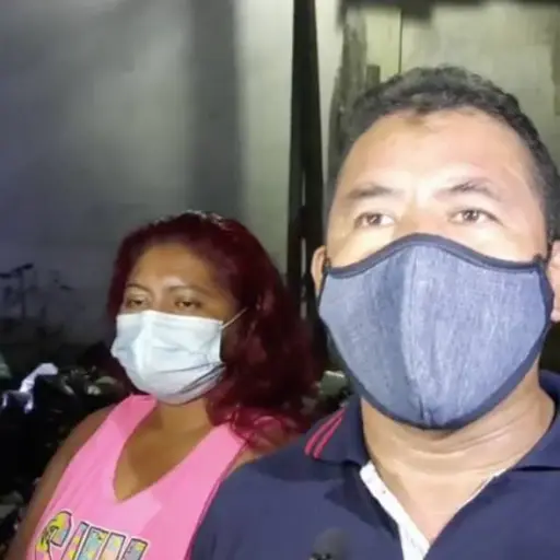 Pobladores de la localidad expresaron su rechazo por la situación.