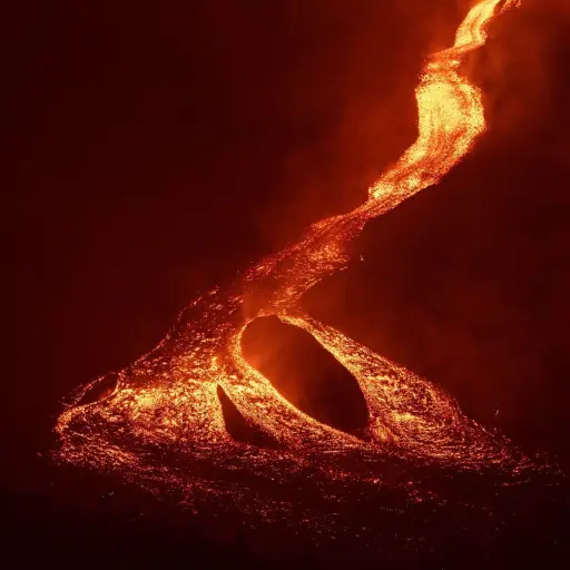 Avanza el nuevo flujo de lava que expulsa el volcán Pacaya ,