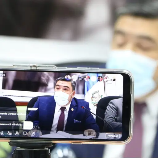 Alejandro Pimentel, ministro de Energía y Minas y presidente del Instituto Nacional de Electrificación (INDE). Foto: Congreso de la República