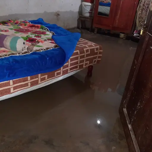 Inundación en Huehuetenango. Foto: Conred