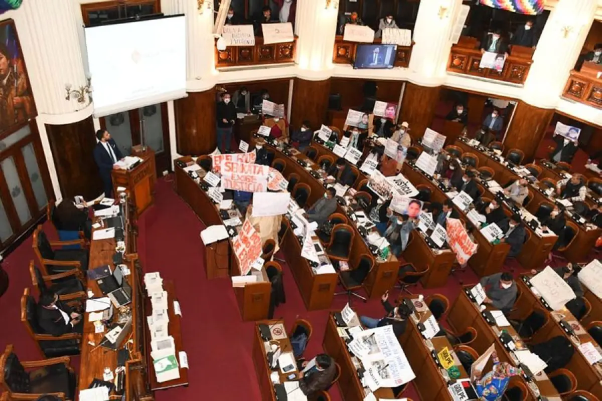 Foto: Congreso de Bolivia