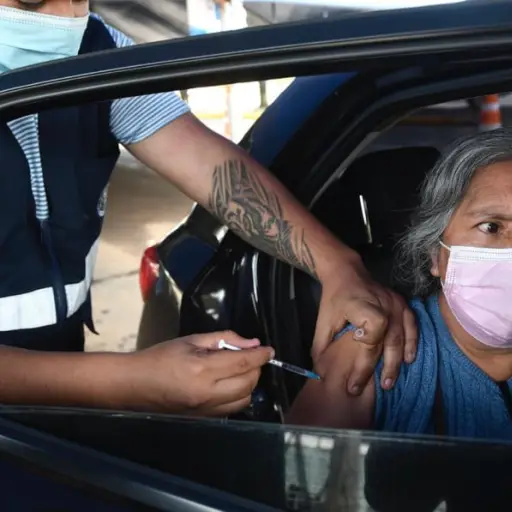 Segunda fase de vacunación contra el nuevo coronavirus. COVID-19. Foto: Omar Solís