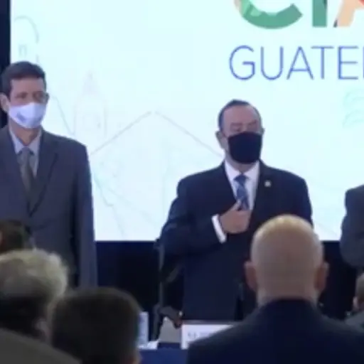 En la asamblea número 55 del Centro Interamericano de Administraciones Tributarias (CIAT) participó el presidente, Alejandro Giammattei.