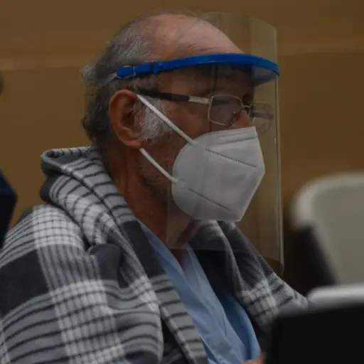 General Marco Antonio González Taracena, exministro de la Defensa Nacional y exjefe del Archivo General y Servicios de Apoyo del desaparecido Estado Mayor Presidencial (EMP), sospechoso en el caso 