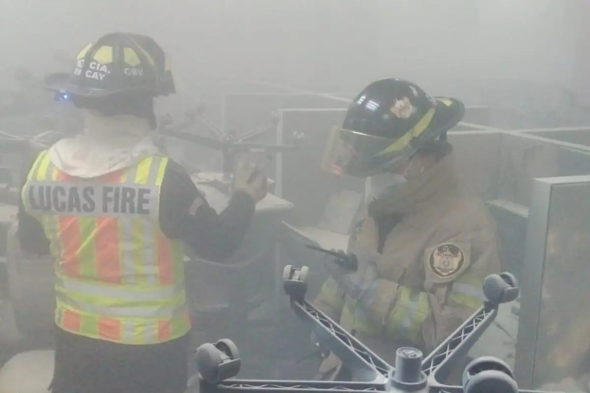 incendio call center zona 7 bomberos voluntarios publinews (1), 