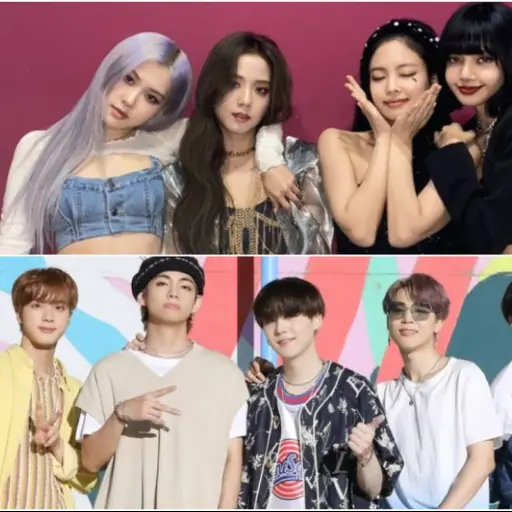 BTS y Blackpink ,