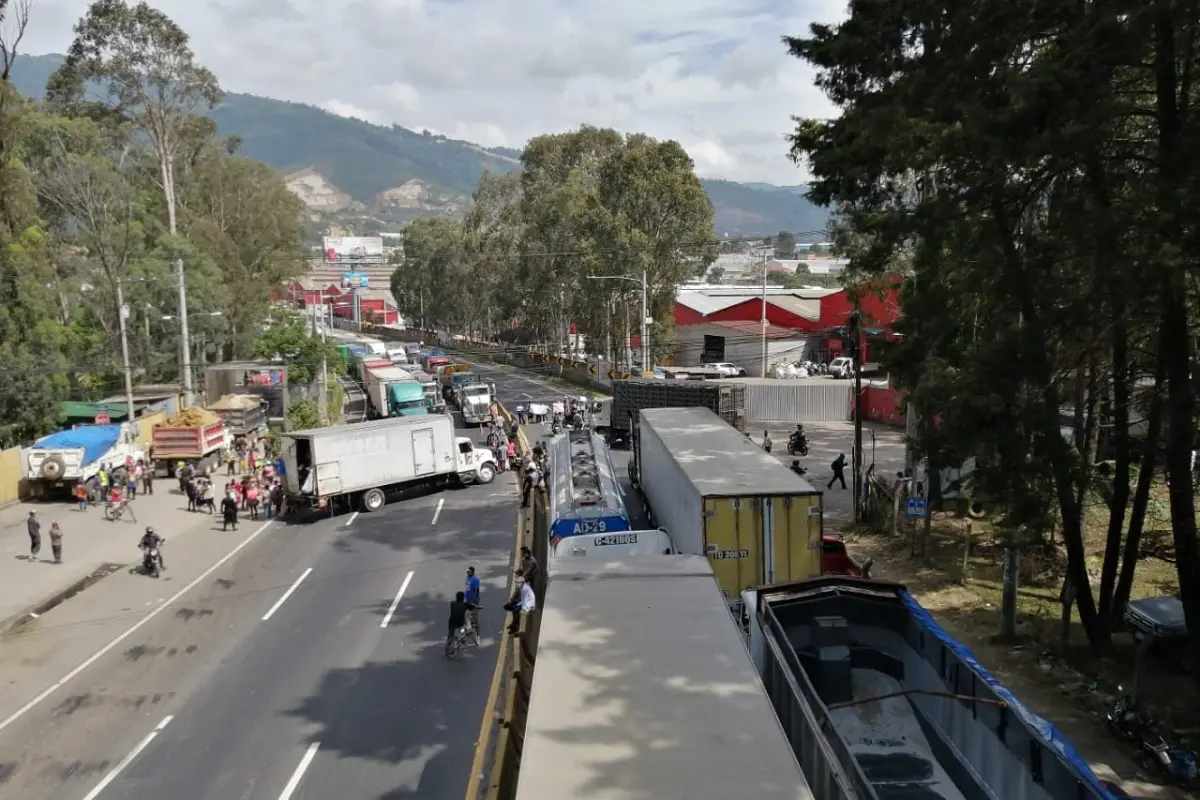 manifestacion-recolectores-amsa-ruta-pacifico-emisoras-unidas, 