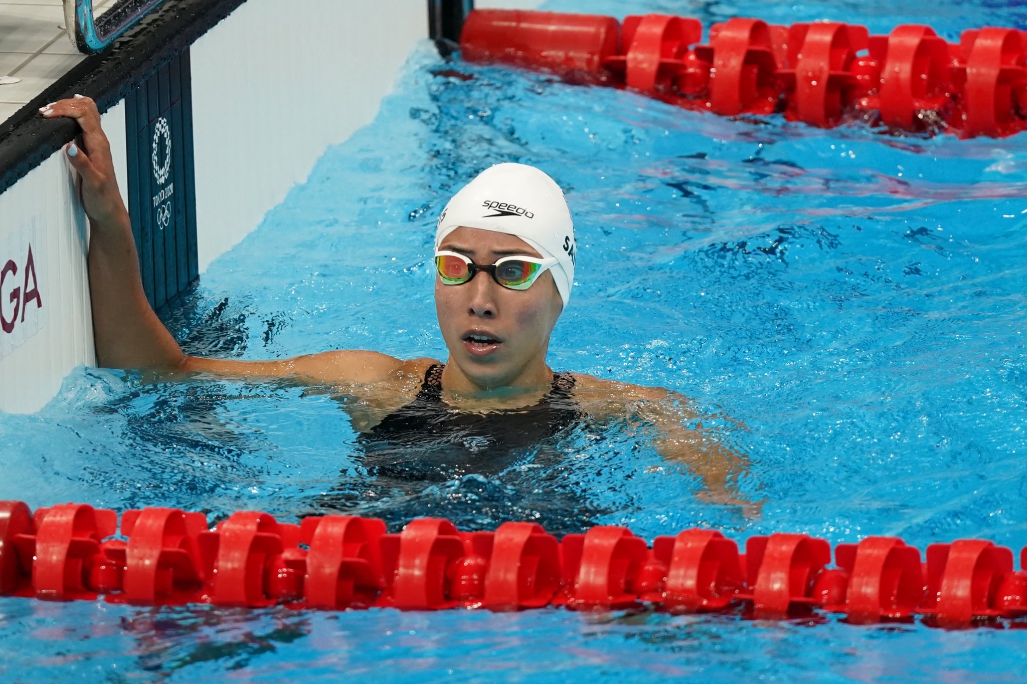 Gabriela Santis en su participación en Tokio 2020 | 