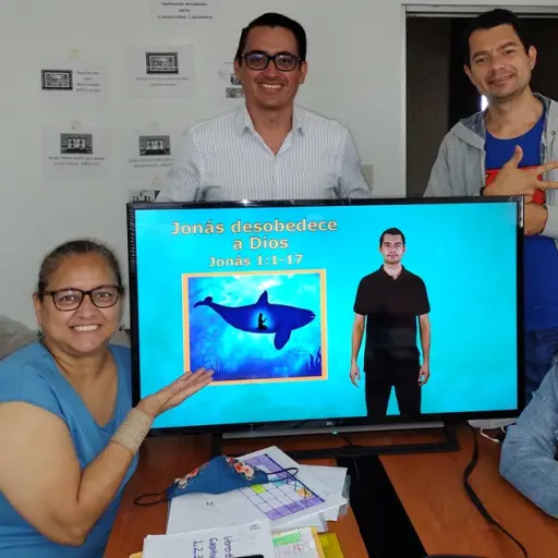 La Biblia Lenguaje de Señas ,