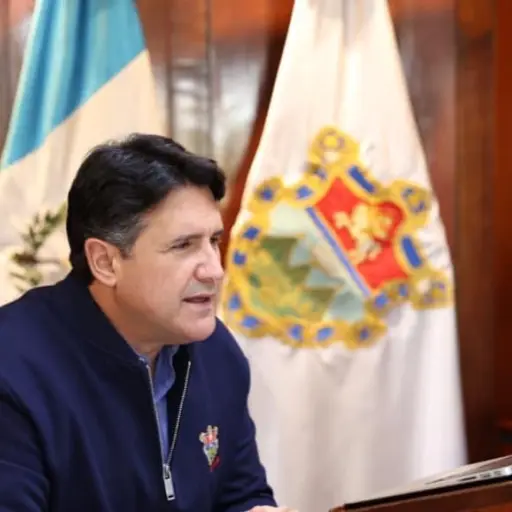 Ricardo Quiñónez, alcalde de la Municipalidad de Guatemala. Foto: Twitter Ricardo Quiñónez