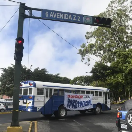 Manifestación del 29J comienza con bloqueos en la capital. Foto: Omar Solís
