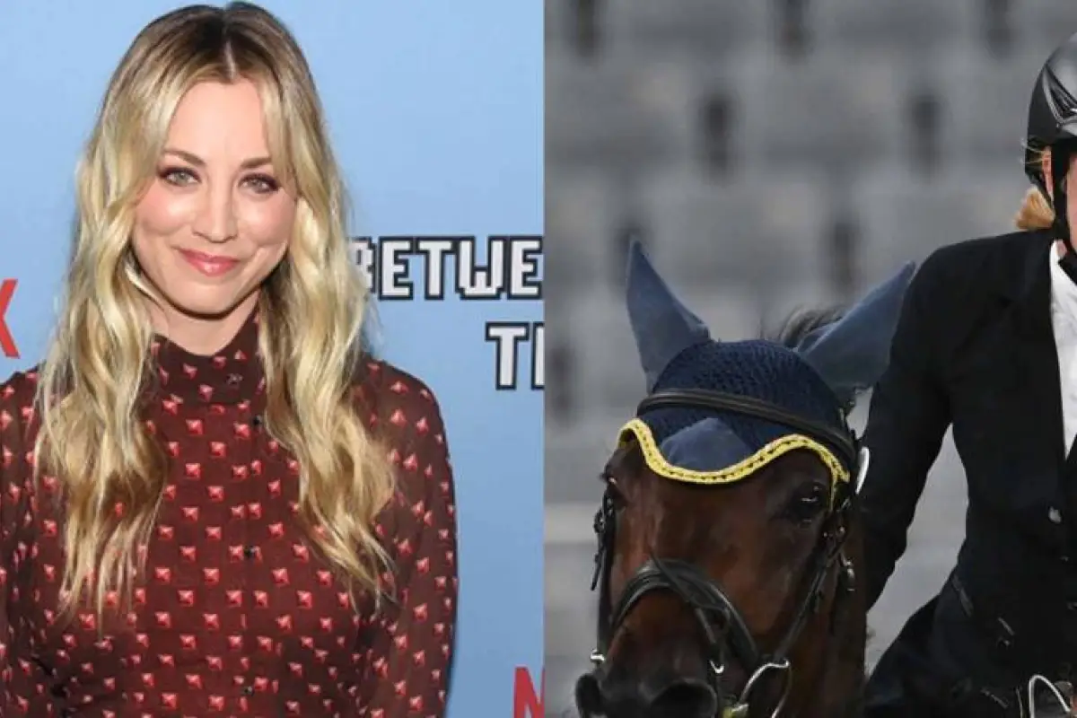 Kaley Cuoco caballo Saint Boy, 