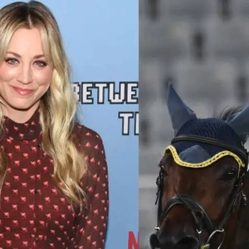 Kaley Cuoco caballo Saint Boy ,