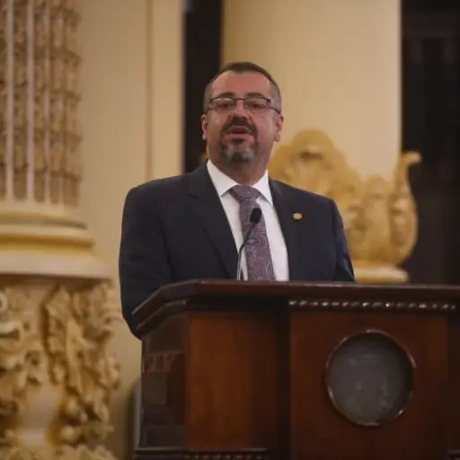 Ministro de Cultura y Deportes, Felipe Aguilar. Foto: Edwin Bercián/EU