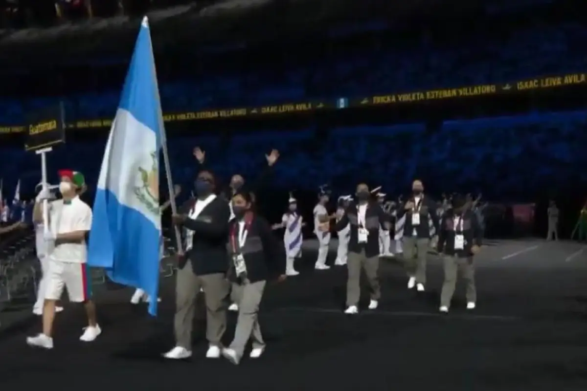 La bandera de Guatemala vuelve a ondear en Tokio para los Juegos Paralímpicos, 