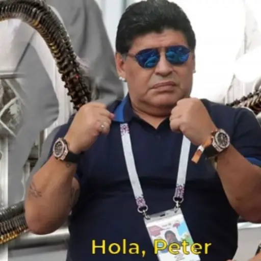 Spiderman Hola Peter ,