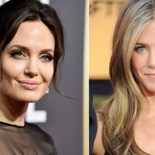 Angelina Jolie Jennifer Aniston ,