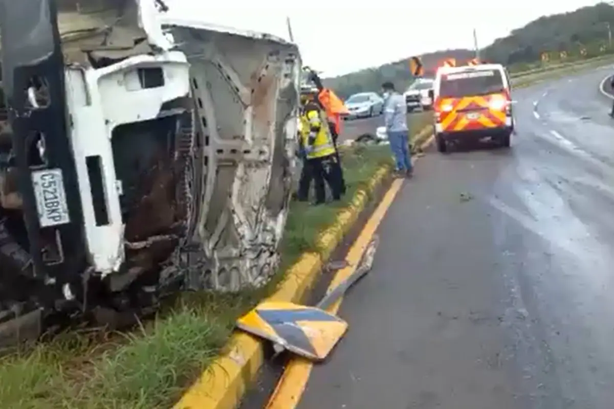 accidente ruta a el salvador villa canales, 