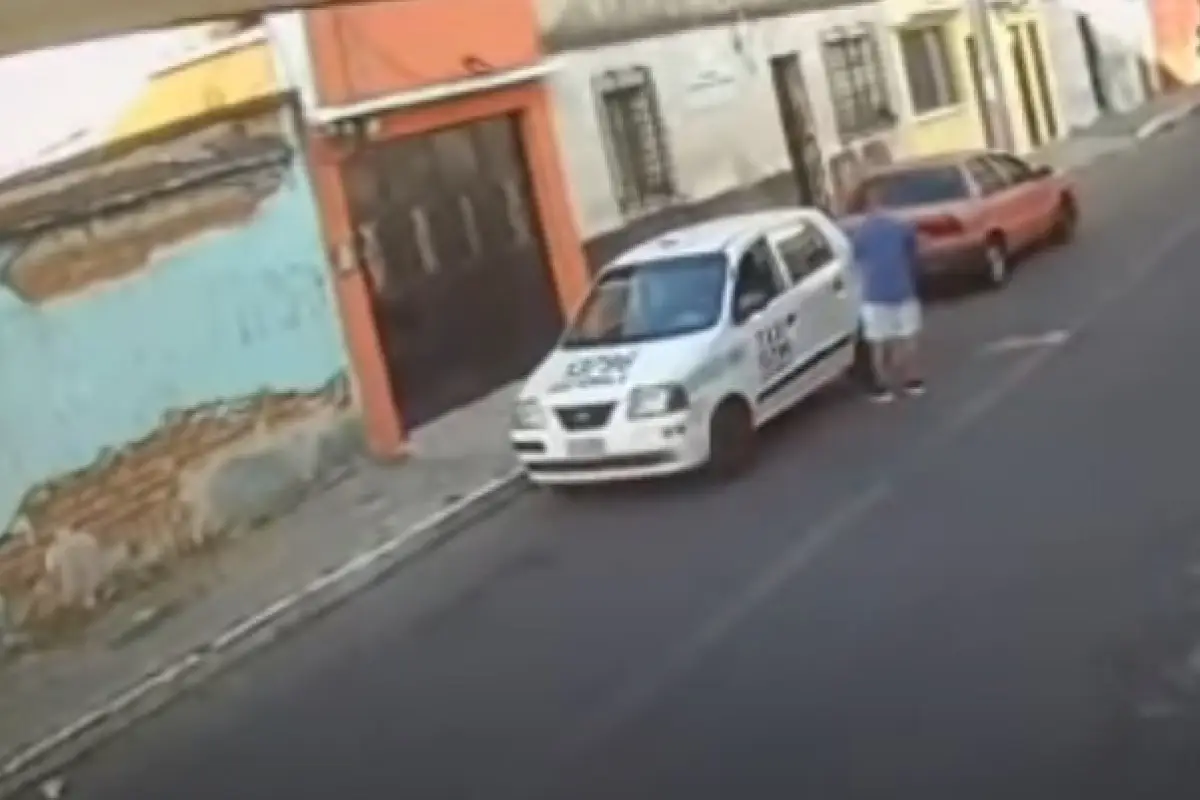 capturan a taxista acusado de violación en zona 7 captado en video que fue viral, 