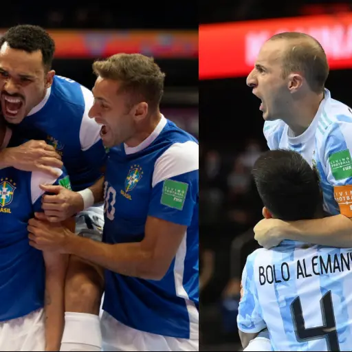 Brasil y Argentina se enfrentarán en las semifinales del Mundial de Futsala ,