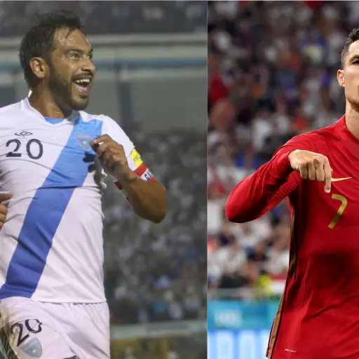 Cristiano Ronaldo está cerca de alcanzar el récord de Carlos Ruiz. Fotos: Omar Solís y Getty Images