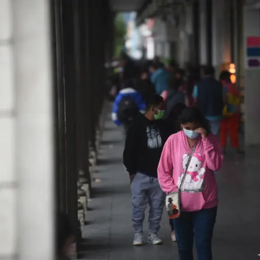 Frío en Ciudad de Guatemala. Foto: Edwin Bercián