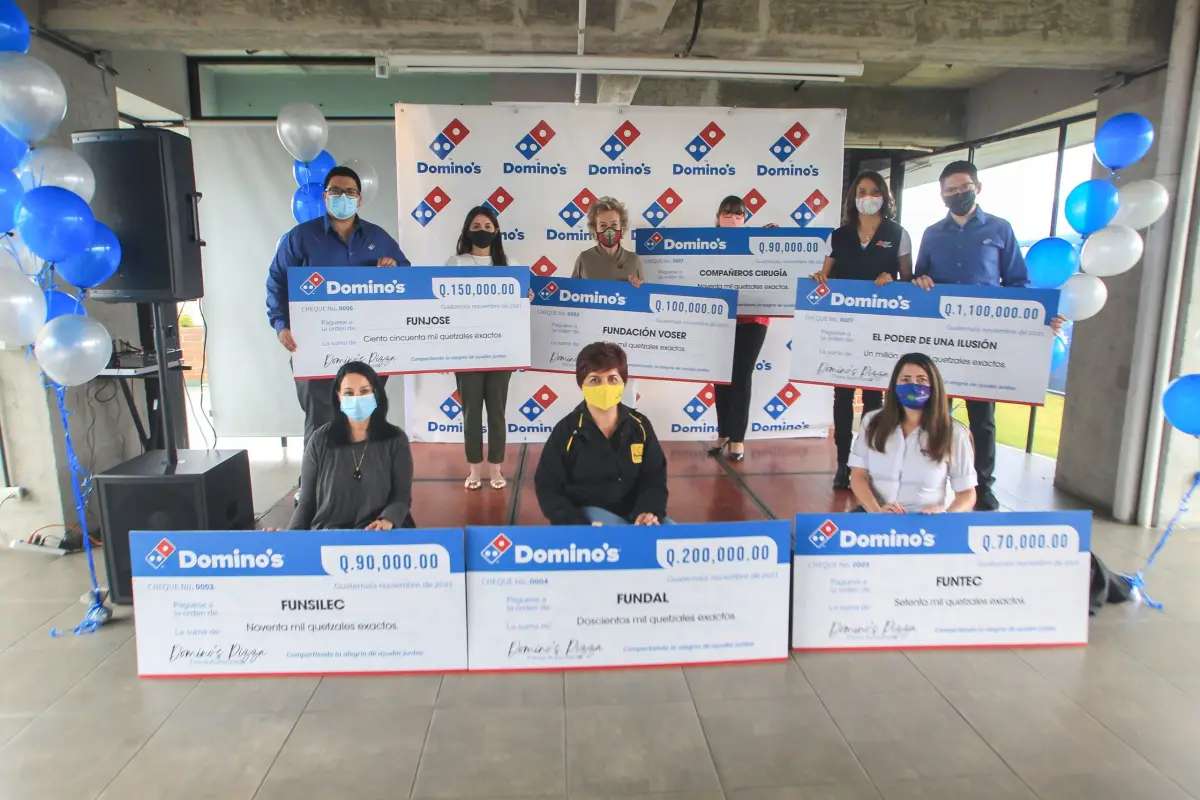 donaciones dominos, 