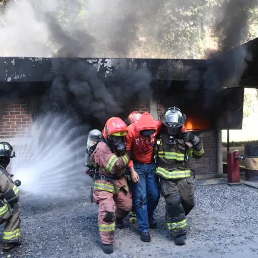 El personal de distintas instituciones participó en un simulacro como parte de la campaña. Foto: Omar Solís/EU