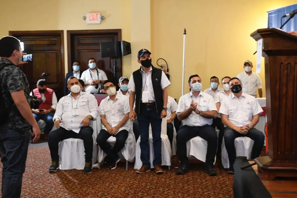 Asamblea general para elegir al comite ejecutivo del partido oficialista vamos.