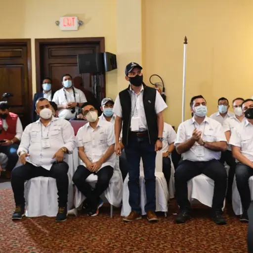 Asamblea general para elegir al comite ejecutivo del partido oficialista vamos.